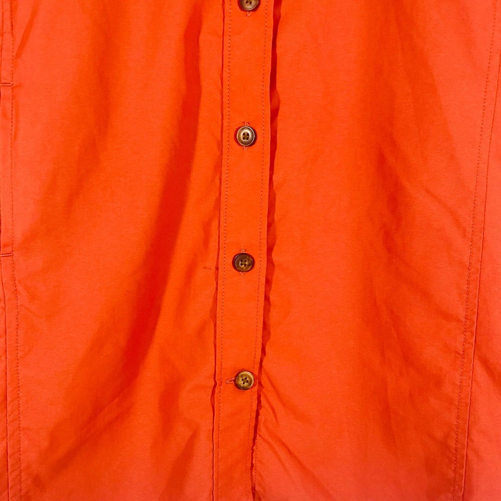Duluth Trading Sleeveless Utility Vest Womens  XL Gardening Fishing Orange - Picture 8 of 10